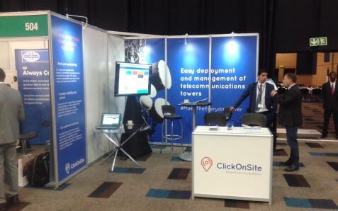 ITD takes ClickOnSite exhibiting at TowerXchange Meetup Africa & Middle East in Johannesburg