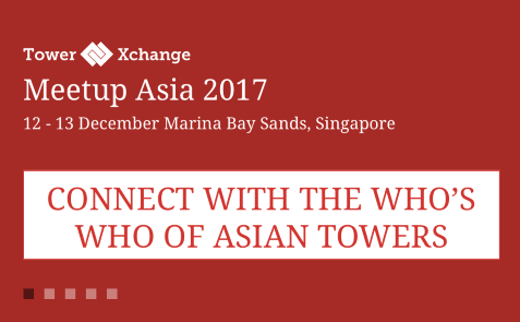 ITD presenting ClickOnSite at TowerXchange Meetup Asia in Singapore, 12-13 Dec 2017