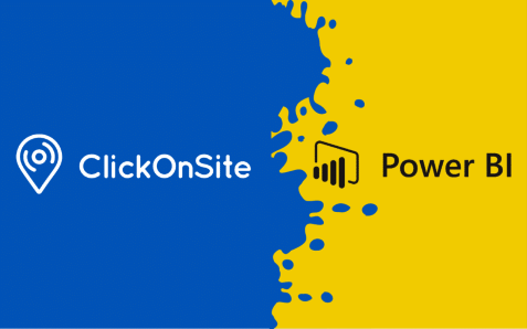 ClickOnSite connects to Power BI to complement its reporting capabilities