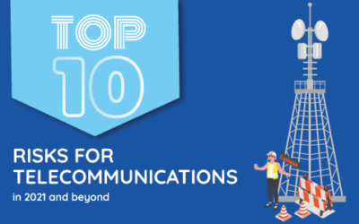 The top 10 risks for telecommunications in 2021 and beyond [infographic]